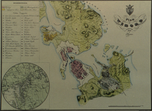 Kartta vuodelta 1839
